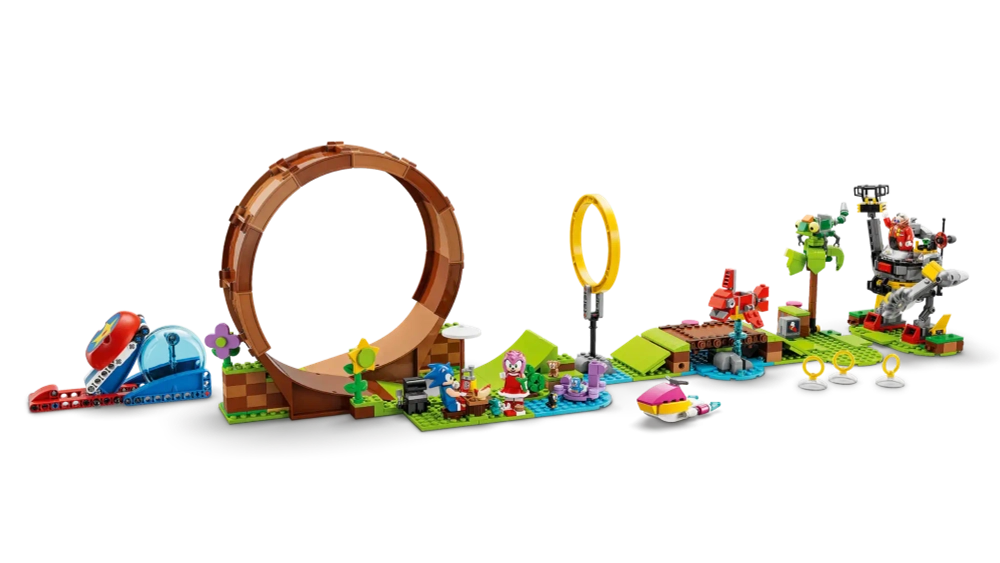 Конструктор LEGO Sonic the Hedgehog 76994 Испытание Соника в зоне зеленых холмов
