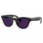AR очки Ray Ban Skyler (Gen 1) RW4010 Чёрный глянцевый/Аметистовый фотохром M 150-52mm (601/CH52)