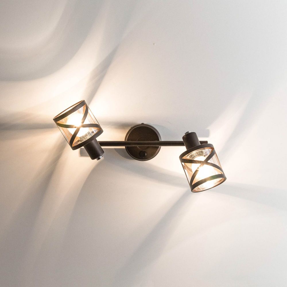 Citilux Гессен CL536625 Спот поворотный с выключателем Венге