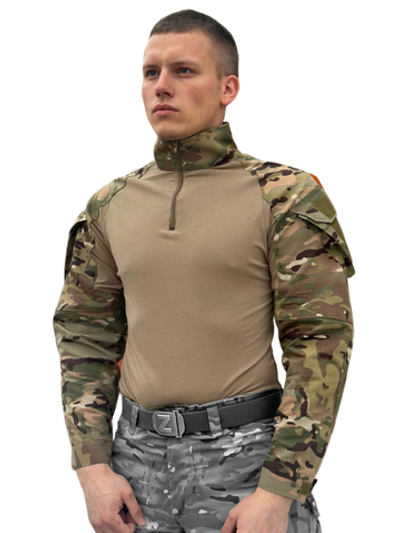 Тактическая камуфляжная рубашка G2 (камуфляж Мультикам) XXL