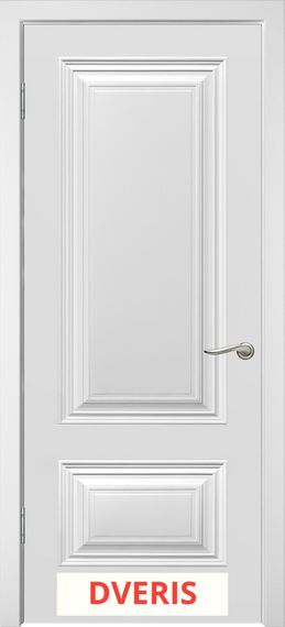 Межкомнатная дверь Симпл-2 ПГ (Белая эмаль)