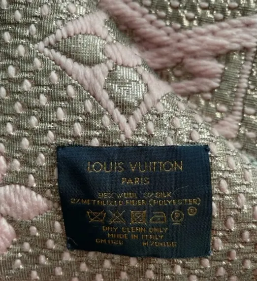Шарф Louis Vuitton Schal Damen розовый шерстяной