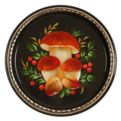 若斯托沃彩绘托盘 A5D290925210