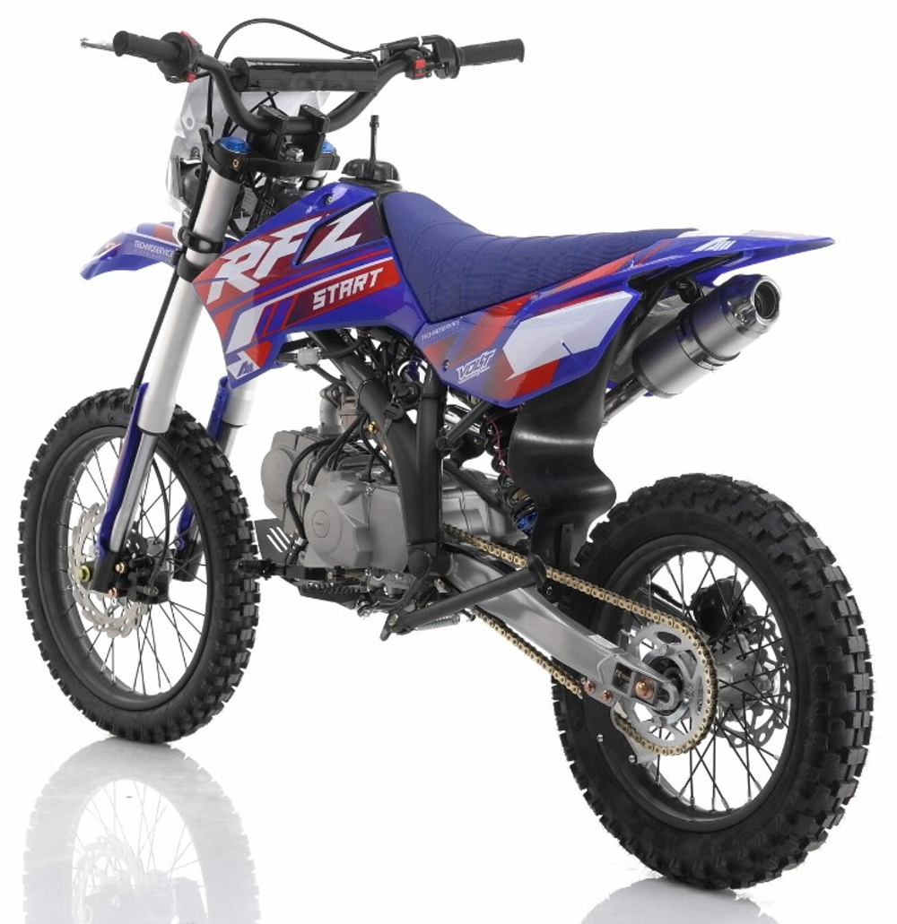 Питбайк Apollo RFZ START 125X-LE, 17/14 синий