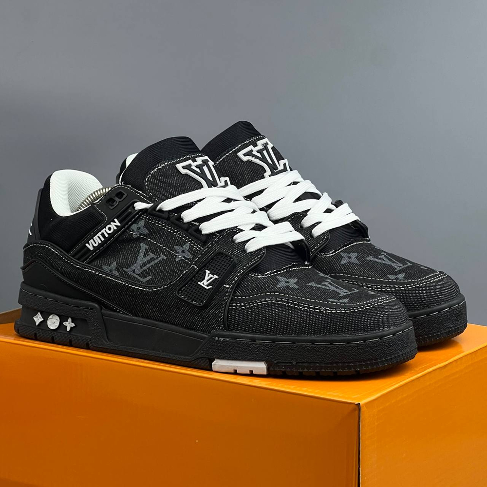Кроссовки Louis Vuitton #490 (черн.)