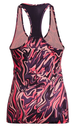 Женский топ теннисный Under Armour HeatGear Armour Racer Tank - tux purple/iridescent