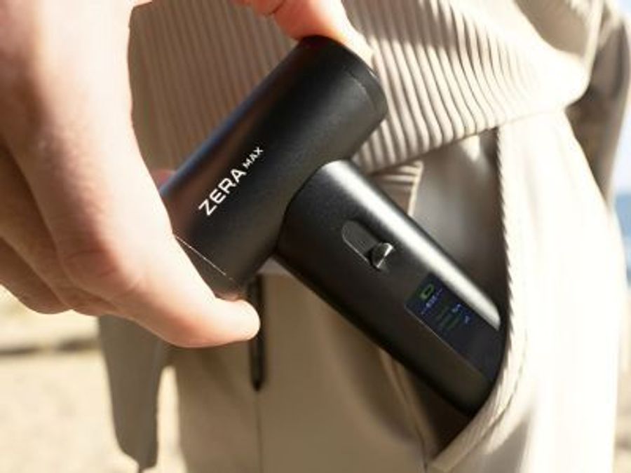 Миниатюрный гаджет Zera Max сочетает возможности вентилятора и пылесоса
