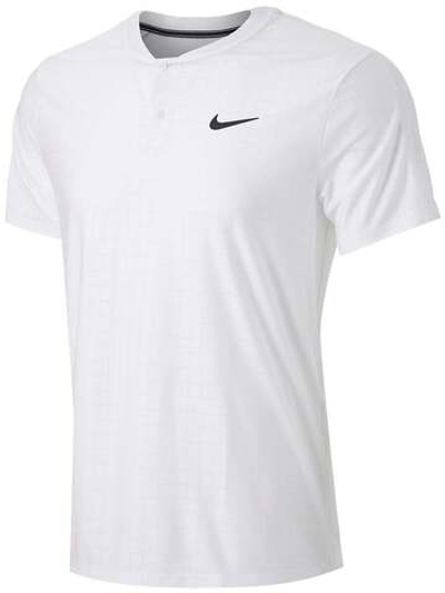 Мужское теннисное поло Nike Court Dri-Fit Advantage Polo - white/black