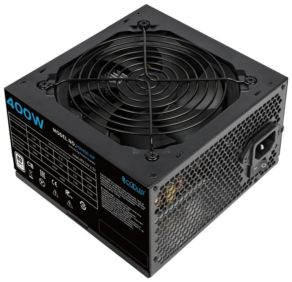 Блок питания PCcooler HW400-NP 400 Вт