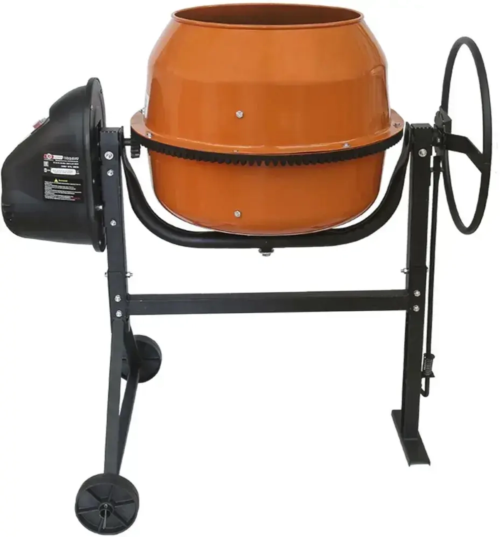 Бетономешалка Garvill БСЭ-120, электрическая, чугунная