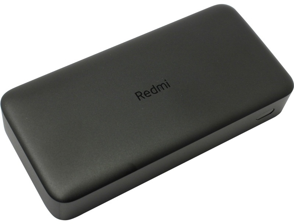 Внешний аккумулятор Xiaomi Redmi Power Bank 20000 мАч черный