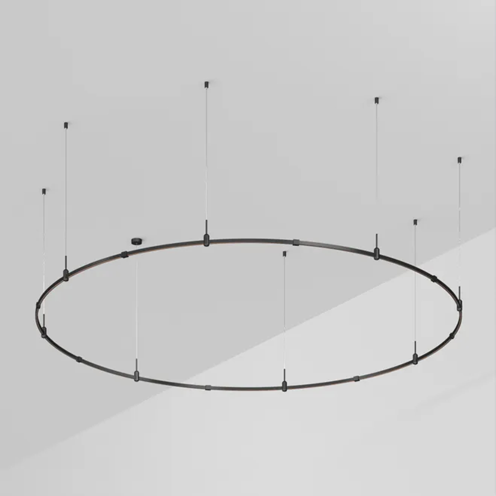 Основание ART-APRIORI-ROUND-HANG-R3000 (BK) (Arlight, IP20 Металл, 3 года) 048493