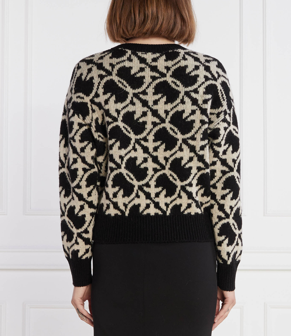 Хлопковый свитер Pinko - черный(101574 A11F)