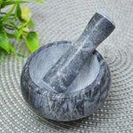 Ступка с пестиком 9*4,5см мрамор, 884-342