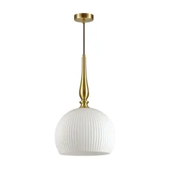 4765/1 PENDANT ODL21 413 белый/бронзовый Подвес E27 60W RUNGA