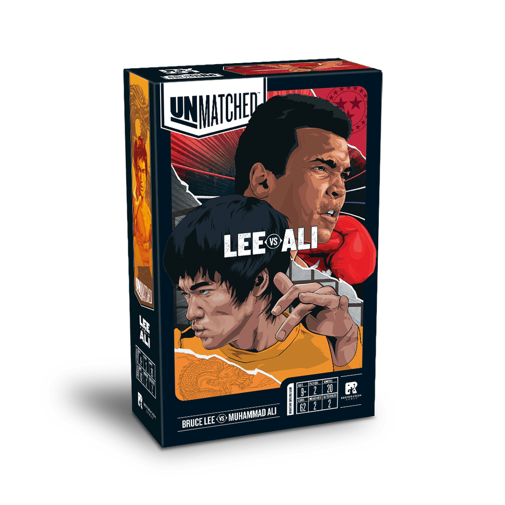 Unmatched: Muhammad Ali vs Bruce Lee - настольная игра