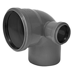 Отвод Ostendorf 110мм/50мм 90 градусов правый 33069