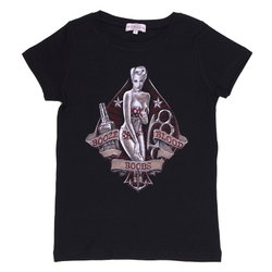 Футболка Ladies T-Shirt Boobs Booze Blood