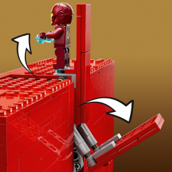 LEGO Marvel Super Heroes / логотип MARVEL с минифигурками/ 76313