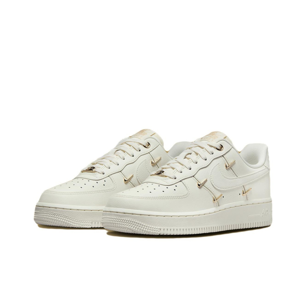 Nike Air Force 1 '07 Lx Cn Sail Gold Mini Swooshes Women's