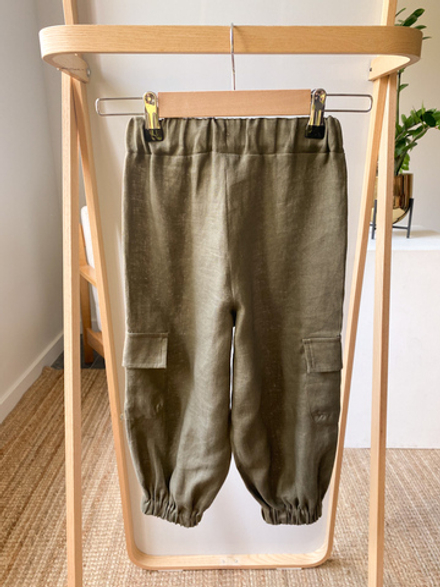 Льняные брюки La Stupenderia, 104