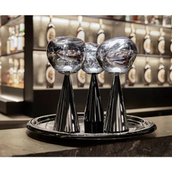 Настольная лампа Melt black