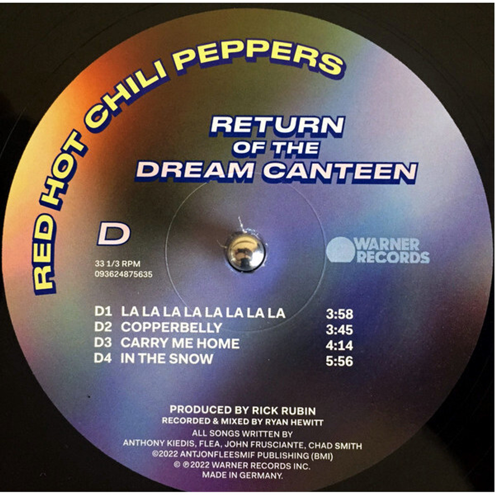 Red Hot Chili Peppers / Return Of The Dream Canteen (Limited Edition)(2LP)