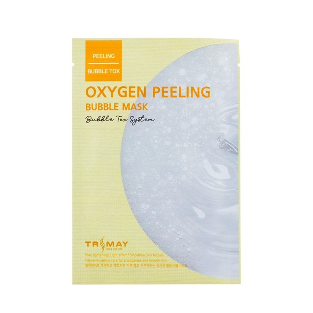 Тканевая кислородная маска Trimay Oxygen Peeling Bubble Mask