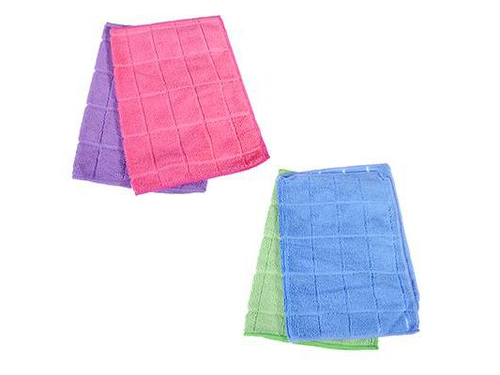 Набор салфеток из микрофибры 2шт       ХХ