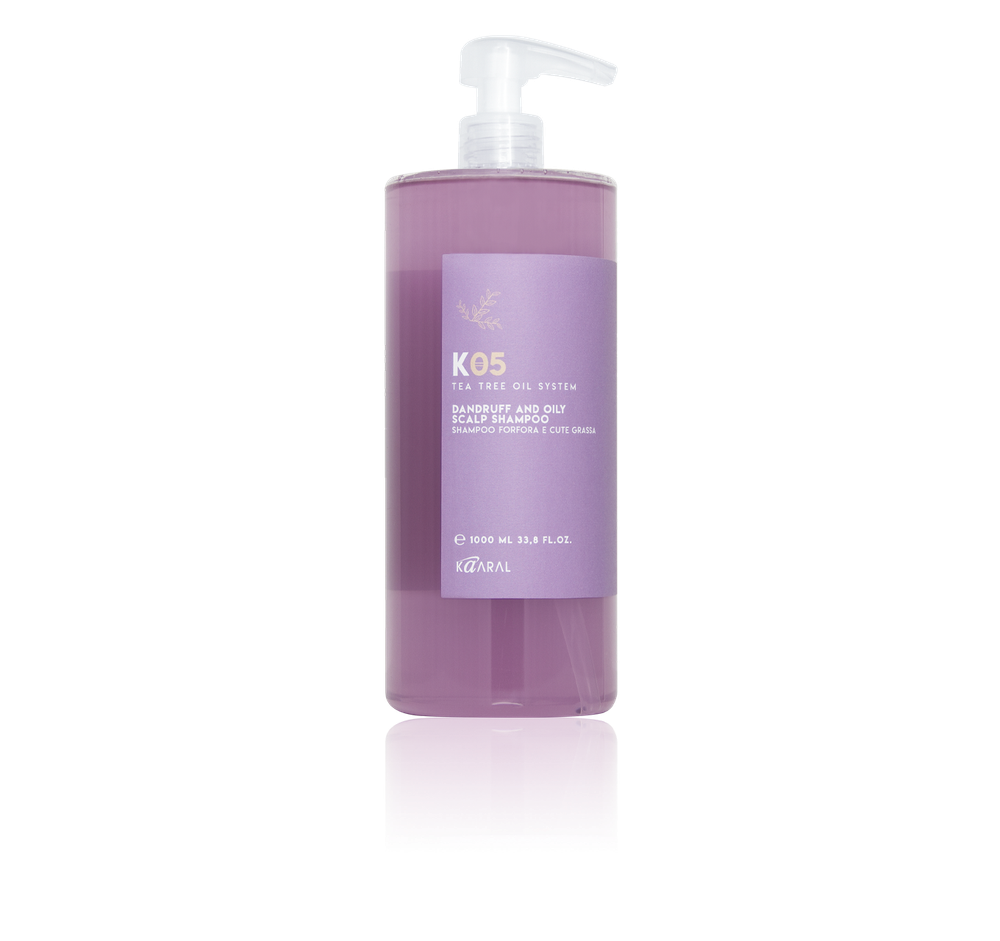Шампунь KAARAL K05 Dandruff and Oily Scalp Shampoo от перхоти для жирной кожи головы - 1000 мл.