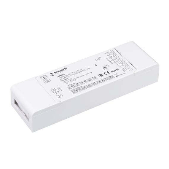 INTELLIGENT ARLIGHT Диммер SMART-CC-205-72-SH-PD-SUF (12-48V, 5x350-1200mA, TUYA BLE, 2.4G) (IARL, Контроллер) 038213