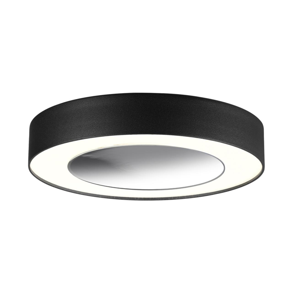 359277 OVER NT23 326 черный Светильник накладной светодиодный IP20 LED 18W 85-265V 1350Лм 3000К MIRROR