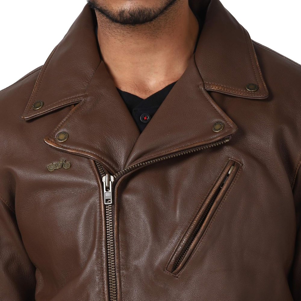Куртка Royal Enfield мужская кожаная PERFECTO JACKET