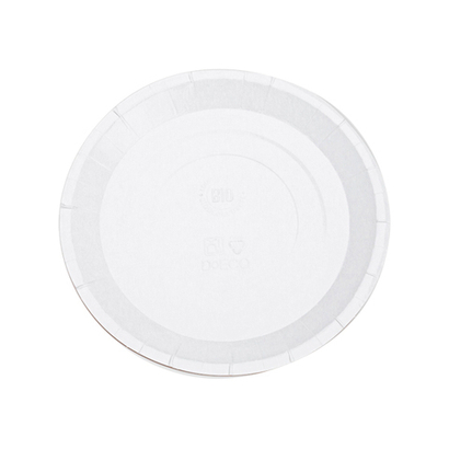 Тарелка одноразовая мелкая 180 мм белая