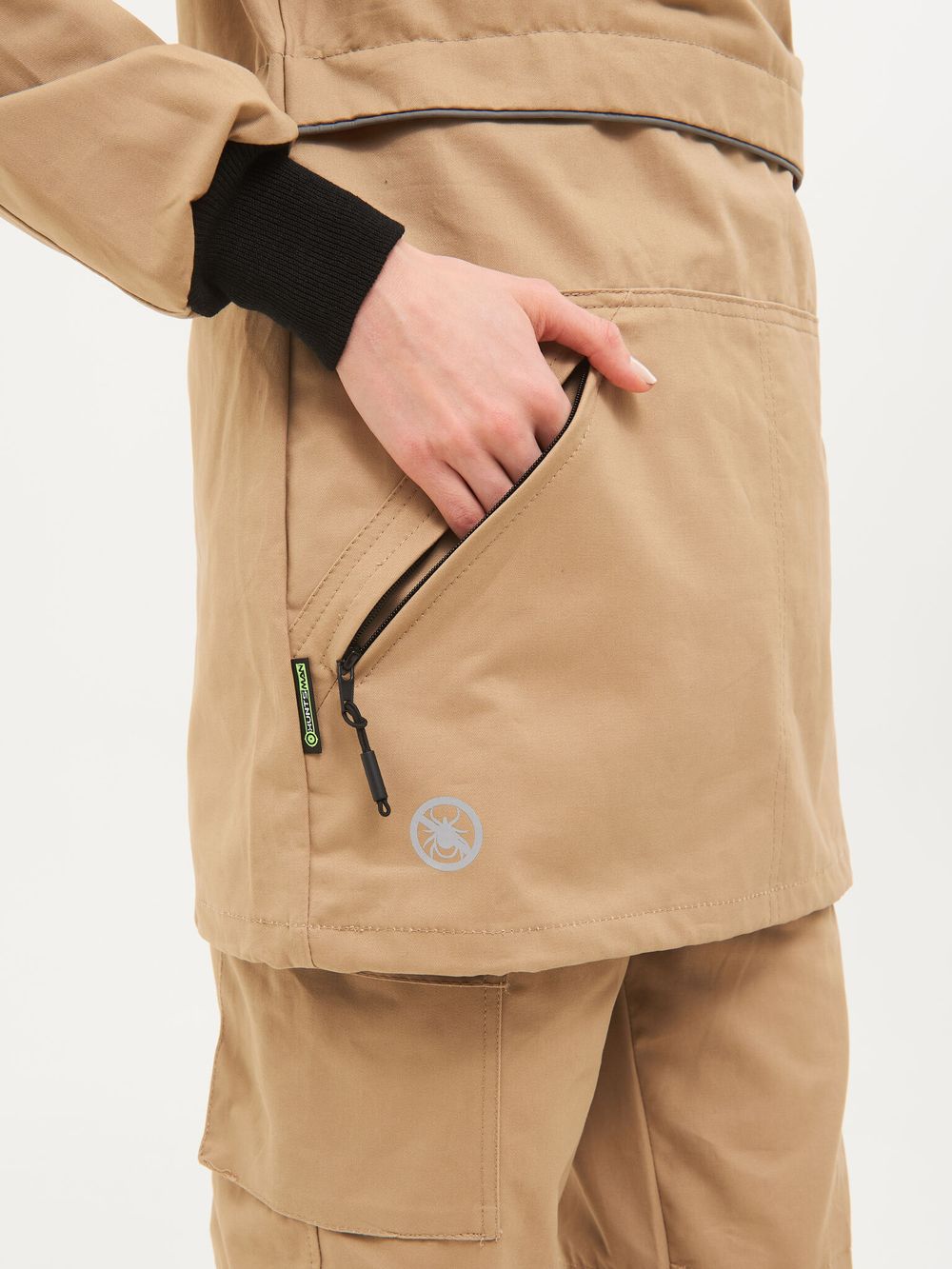 Костюм летний Антигнус-Женский ткань Cotton цвет Песок