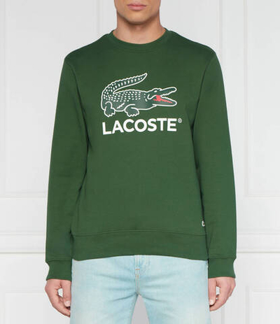 Худи Lacoste - темно-зеленый(SH1281)