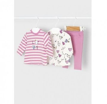 Комплект для девочки Mayoral Newborn Лилово-розовый