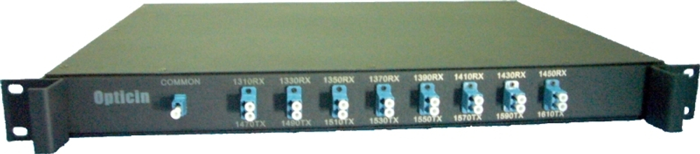 Мультиплексор  Optiset CWDM-BiDi-08-16wave-2