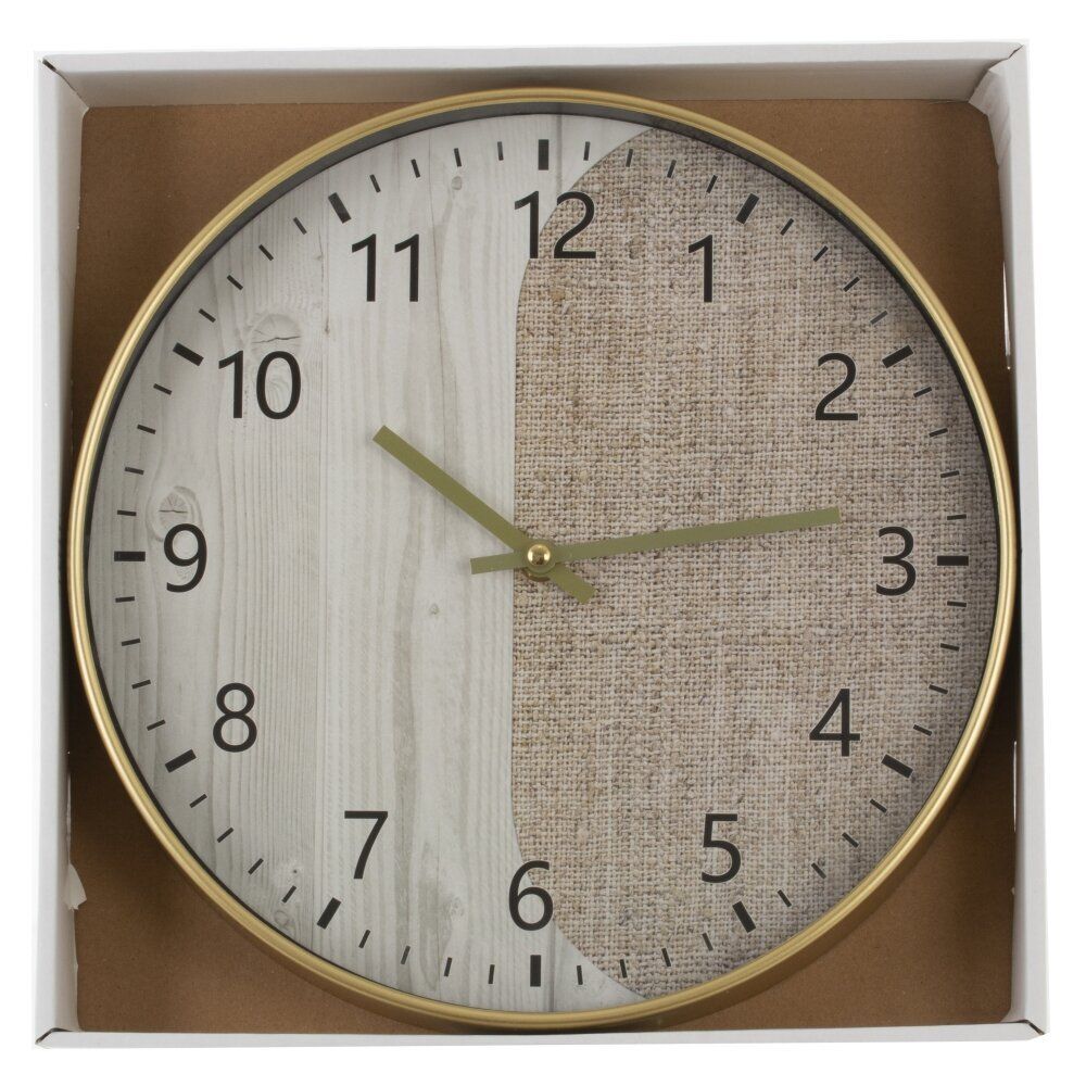 GAEM Часы настенные декоративные (1xАА н/п), L29,5 W4,5 H29,5 см