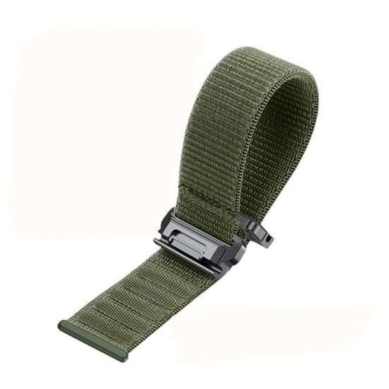 Ремешок TacFit 22 мм. для Garmin Fenix 7 / 6 / 5, Epix 2, Instinct / Instinct 2, Forerunner 9х5, Marq / Marq 2 нейлоновый быстросъемный Велкро (Хаки)