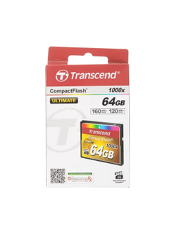 Compact Flash 64Gb Transcend, High Speed (TS64GCF1000) 1000-x