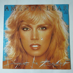 Винтажная виниловая пластинка LP Amanda Lear Diamonds For Breakfast (France 1980)