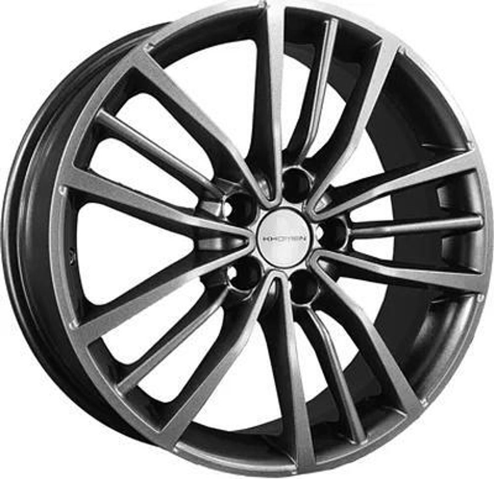 Khomen 1812 7x18 5x114.3 ET 35 Dia 60.1 (grey)