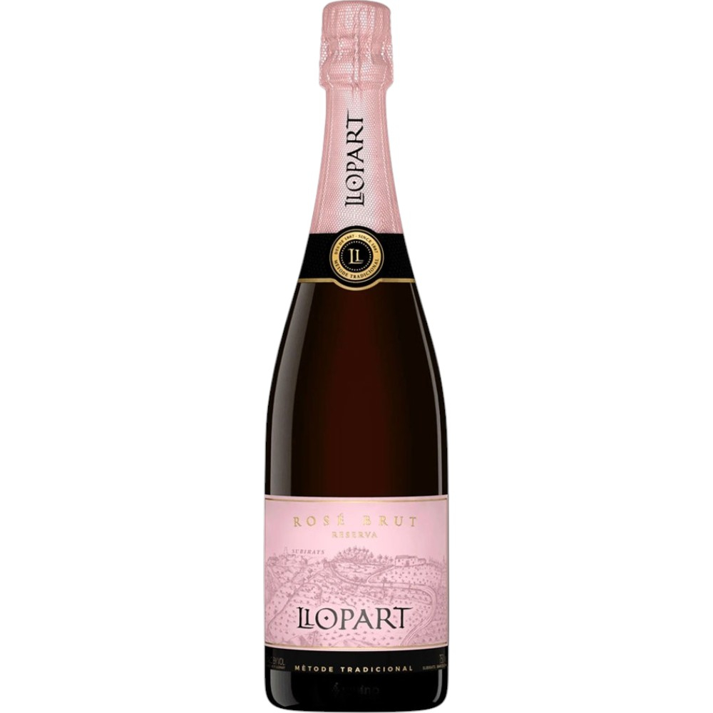Игристое вино Llopart Reserva Brut Rose 0,75 л.