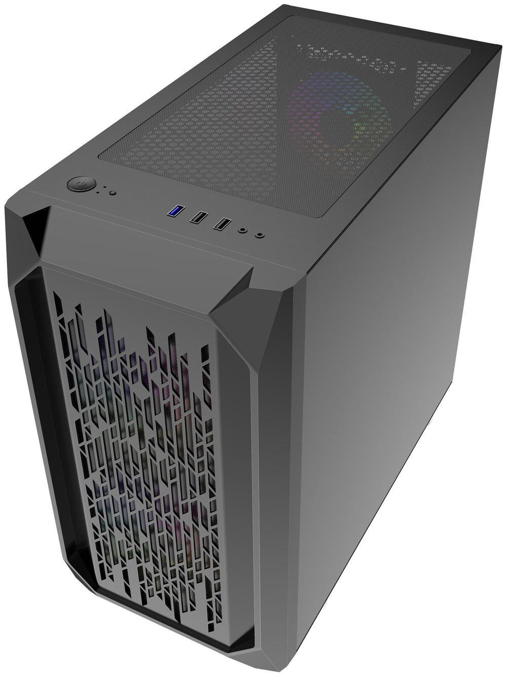 Корпус mATX Powercase Alisio Micro X3B
