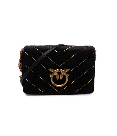 Сумка через плечо LOVE CLICK CLASSIC VELLUTO Pinko - черный(100063 A17G)