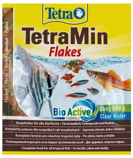 TetraMin корм для всех видов рыб в виде хлопьев 12g (31063)