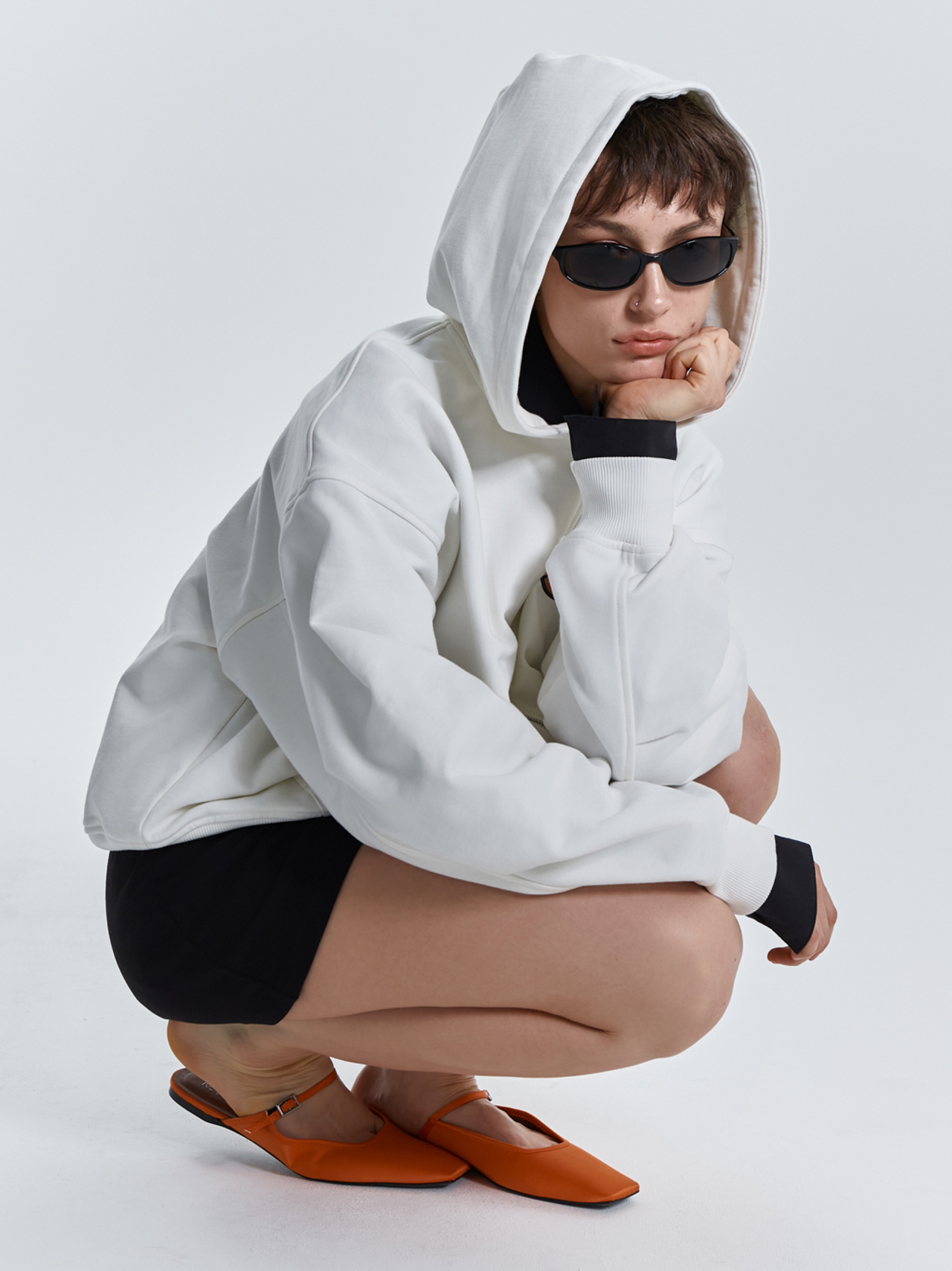 Зип худи из футера