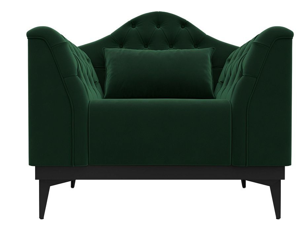 Кресло Флорида, Зеленый, Велюр, 112283