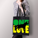 Тканевая сумка "Овчарка - единственная любовь"